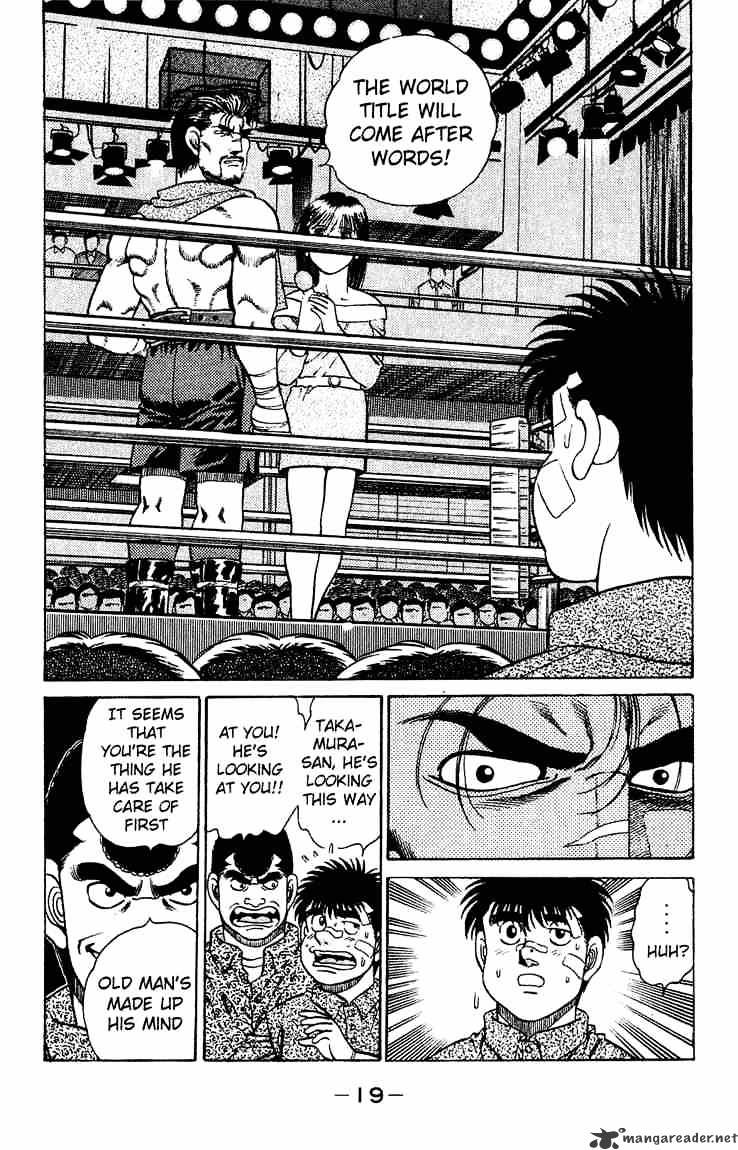 Hajime no Ippo: Fighting Spirit, Chapter 124 image 20